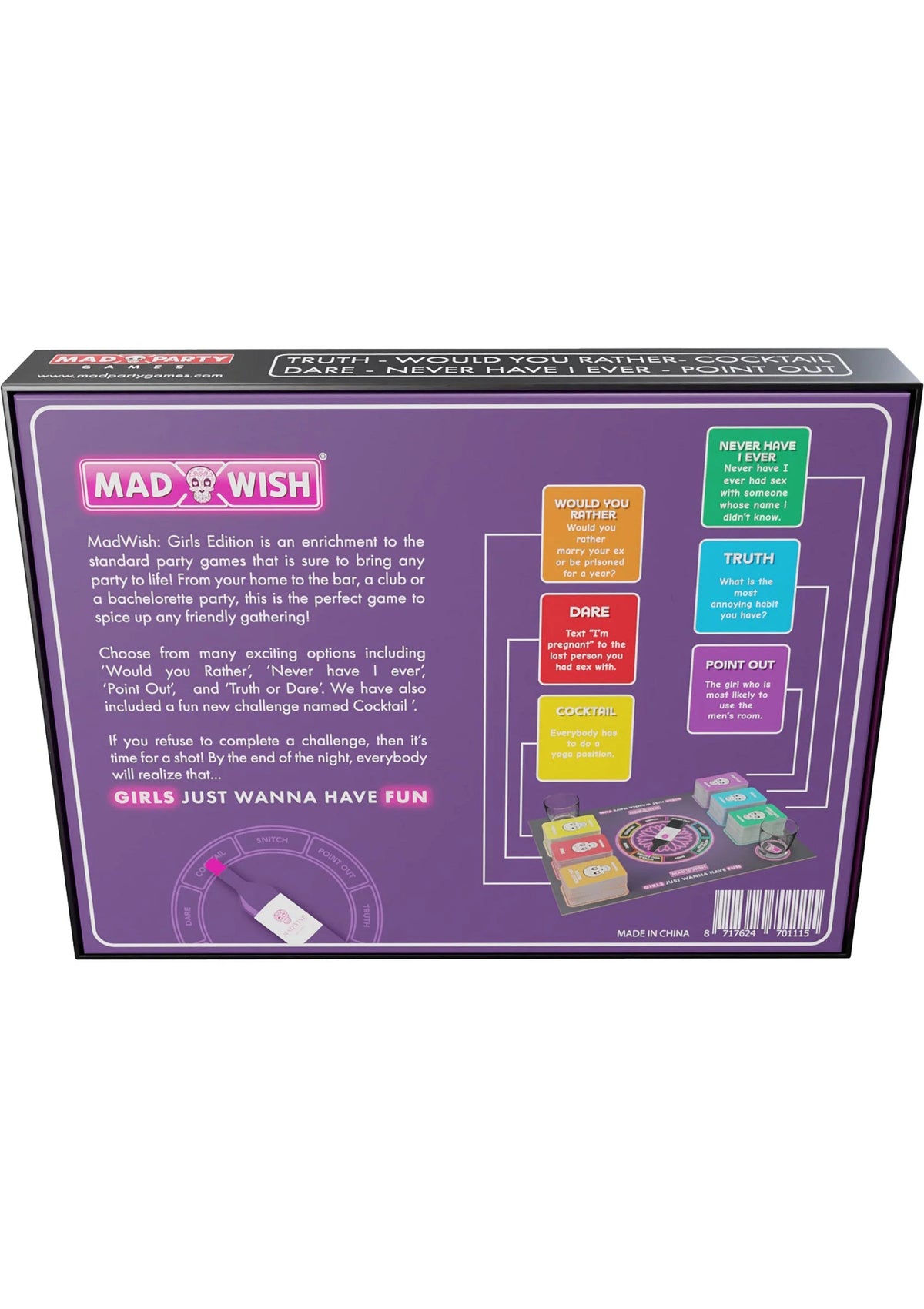 Bestel: MadWish Pro Girls Edition - bij Happytoys.nl, happytoys.be, Happytoys.ae: erotische sex webshop | liever Happy dan Easy ⭐⭐⭐⭐⭐