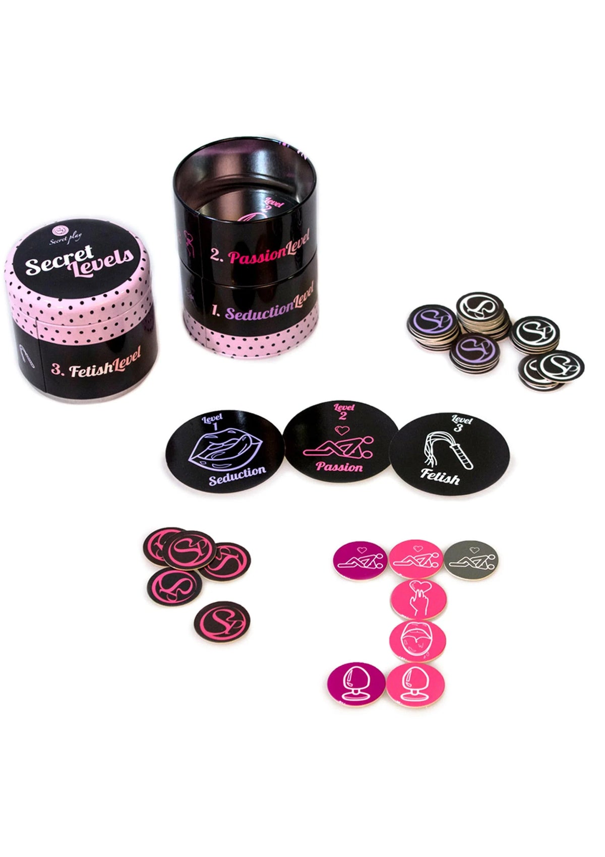 Bestel: Secret Levels Game - bij Happytoys.nl, happytoys.be, Happytoys.ae: erotische sex webshop | liever Happy dan Easy βββββ
