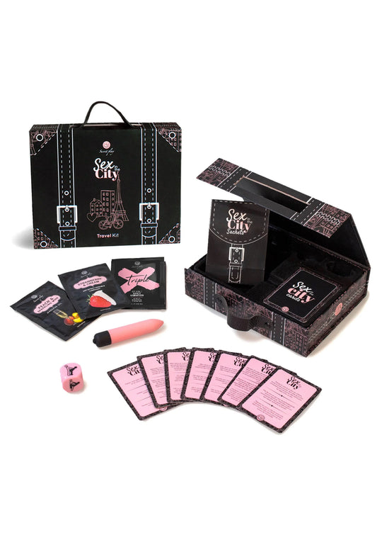Bestel: Sex In The City Travel Kit by Secret Play - bij Happytoys: de erotische sex webshop | liever Happy dan Easy ⭐⭐⭐⭐⭐