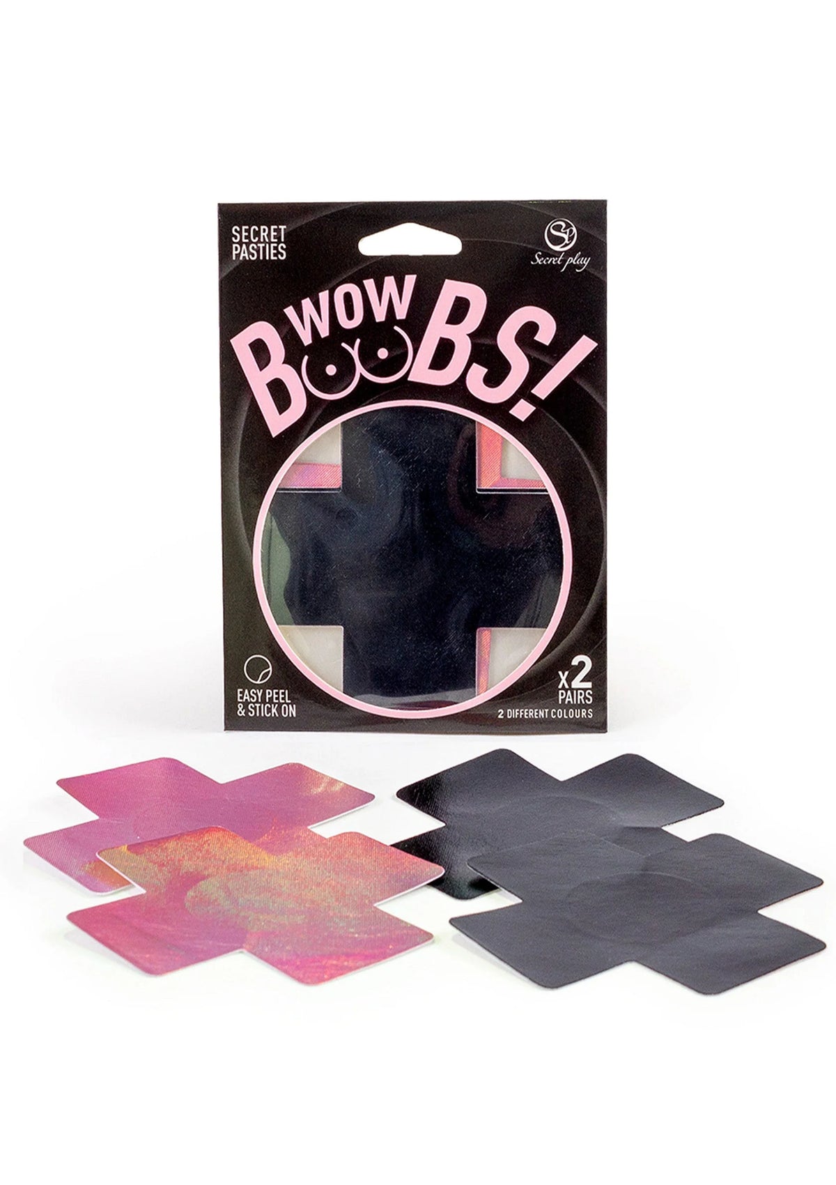 Bestel: Cross Nipple Pasties 2 Pair - bij Happytoys.nl, happytoys.be, Happytoys.ae: erotische sex webshop | liever Happy dan Easy ⭐⭐⭐⭐⭐