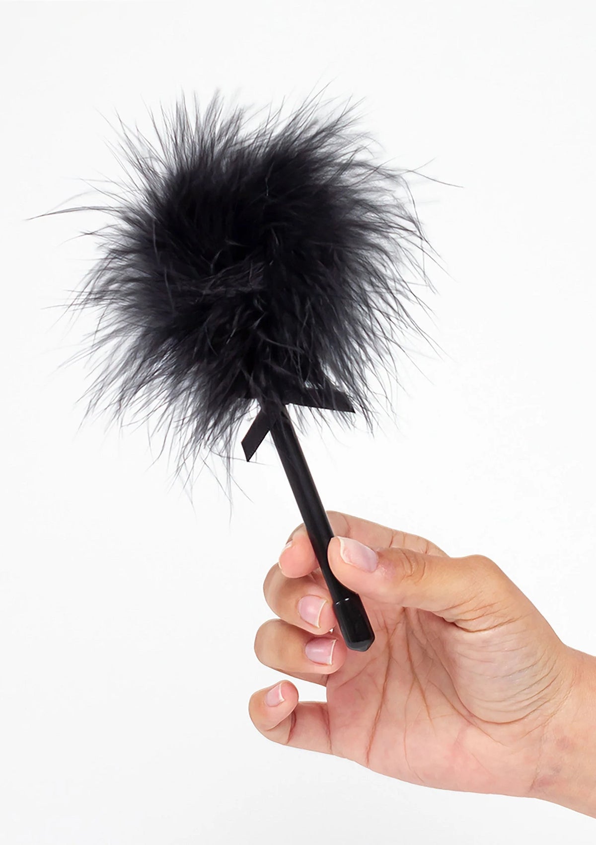 Bestel: Feather Tickler - bij Happytoys.nl, happytoys.be, Happytoys.ae: erotische sex webshop | liever Happy dan Easy βββββ - Default Title - 44328 - BLACK