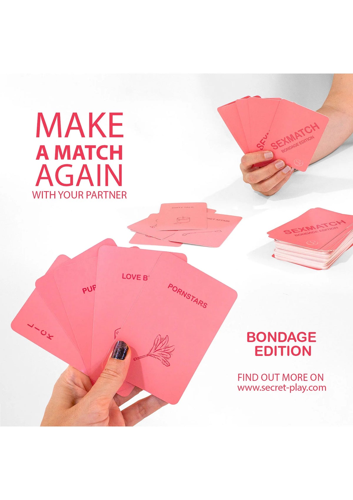Bestel: Sexmatch Bondage Edition Game - bij Happytoys.nl, happytoys.be, Happytoys.ae: erotische sex webshop | liever Happy dan Easy βββββ
