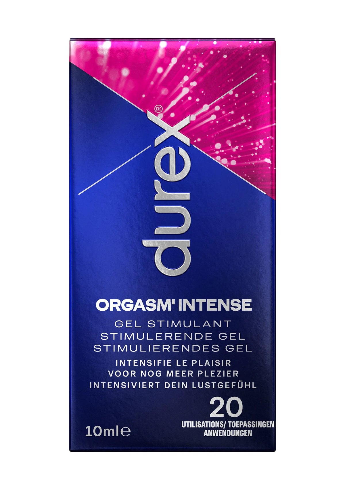 Bestel: Durex Orgasm Intense 1X NL/FR - bij Happytoys.nl, happytoys.be, Happytoys.ae: erotische sex webshop | liever Happy dan Easy ⭐⭐⭐⭐⭐