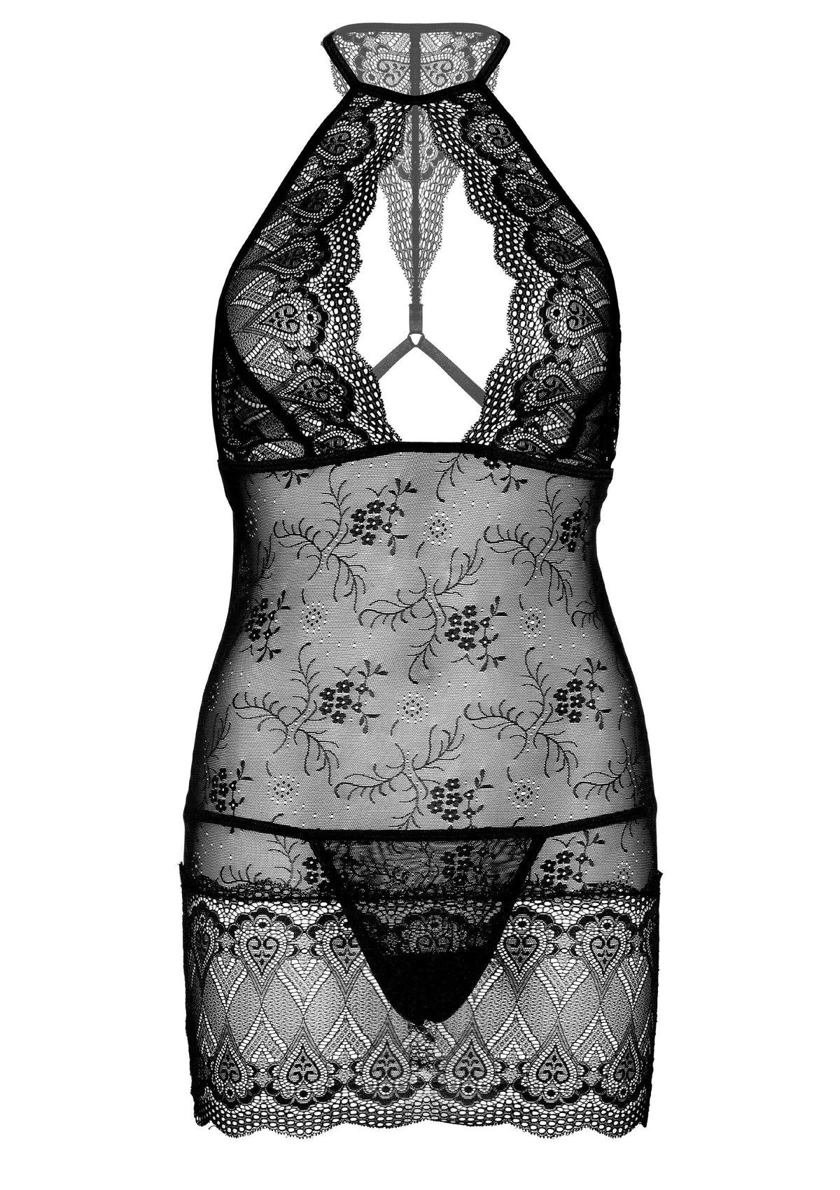 Bestel: 2PC Chemise and String - bij Happytoys.nl, happytoys.be, Happytoys.ae: erotische sex webshop | liever Happy dan Easy βββββ
