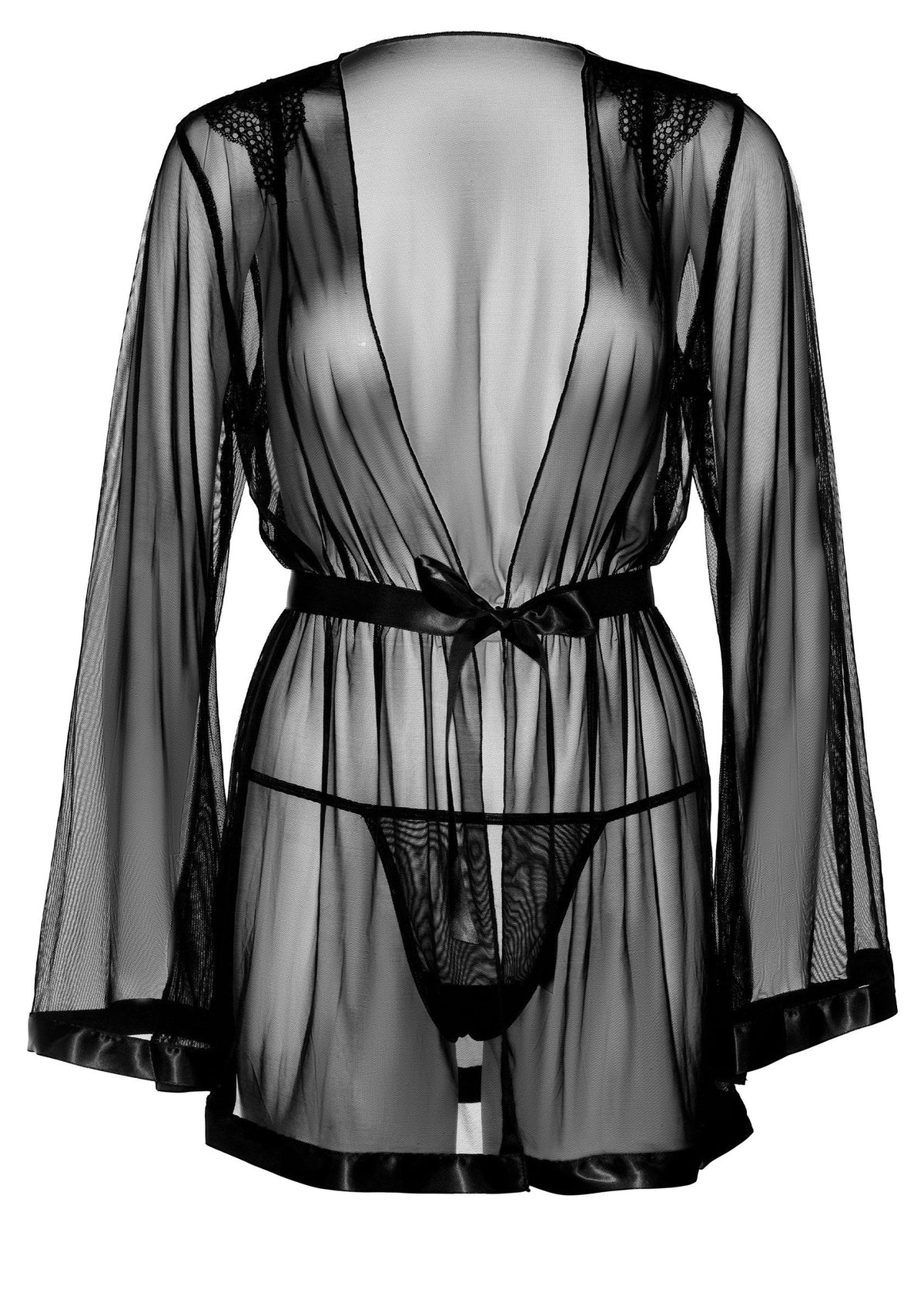 Bestel: Sheer Kimono and String by Daring Intimates - bij Happytoys.nl, happytoys.be, Happytoys.ae: erotische sex webshop | liever Happy dan Easy ⭐⭐⭐⭐⭐