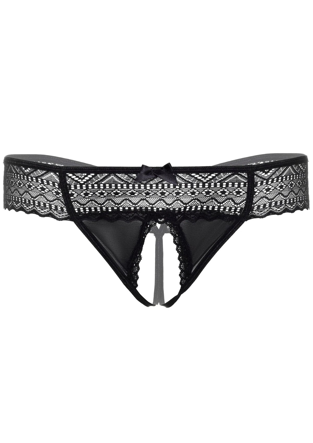 Bestel: Roxanne crotchless string - bij Happytoys.nl, happytoys.be, Happytoys.ae: erotische sex webshop | liever Happy dan Easy ⭐⭐⭐⭐⭐