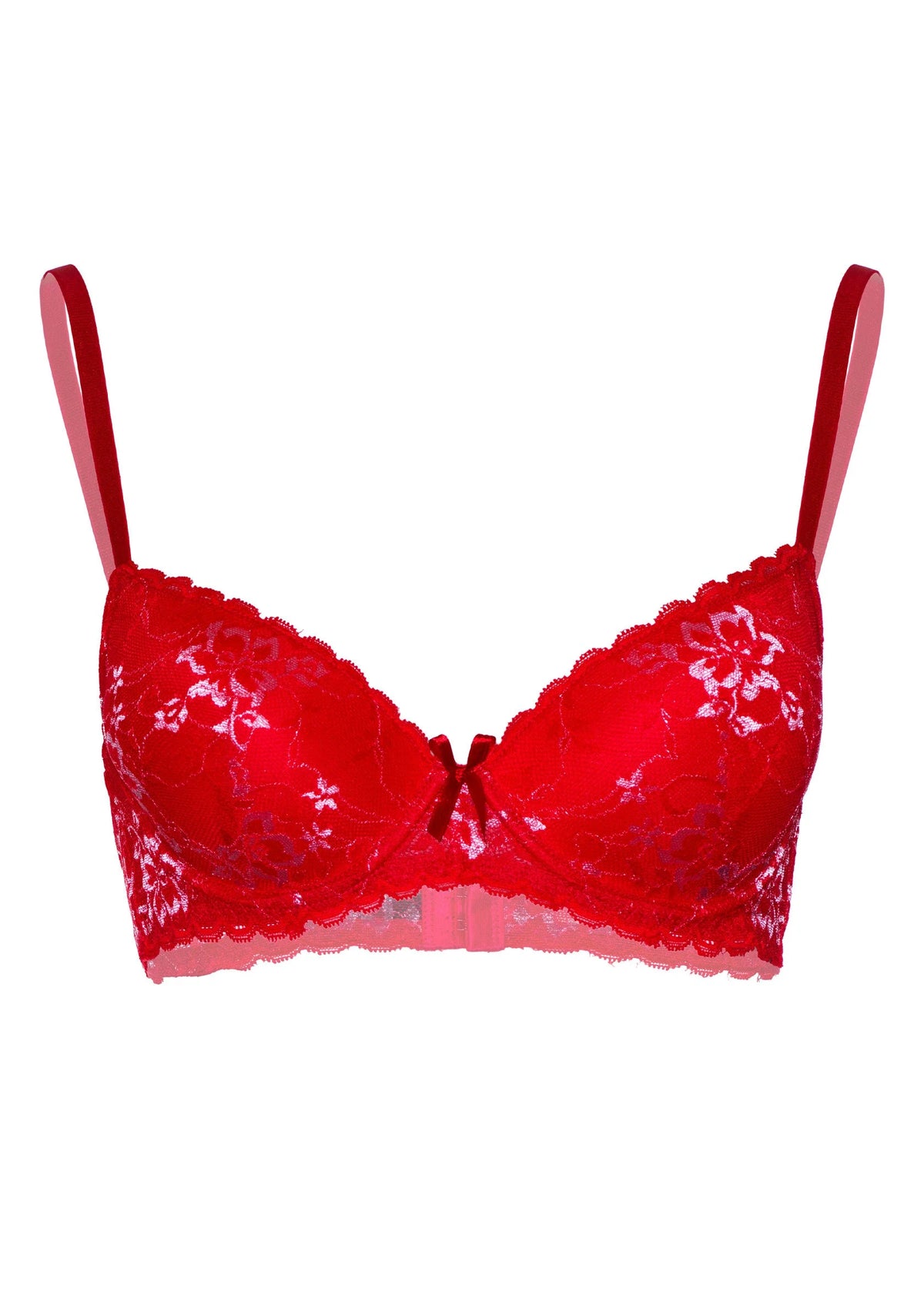 Bestel: Demi bra with floral lace - bij Happytoys.nl, happytoys.be, Happytoys.ae: erotische sex webshop | liever Happy dan Easy βββββ