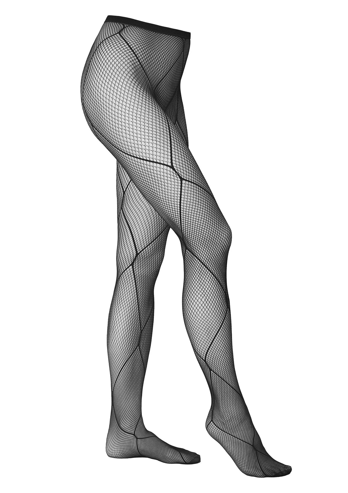 Bestel: Fishnet Tights T005 by Kotek - bij Happytoys.nl, happytoys.be, Happytoys.ae: erotische sex webshop | liever Happy dan Easy ⭐⭐⭐⭐⭐ - Default Title - 79828 - BLACK - L/XL