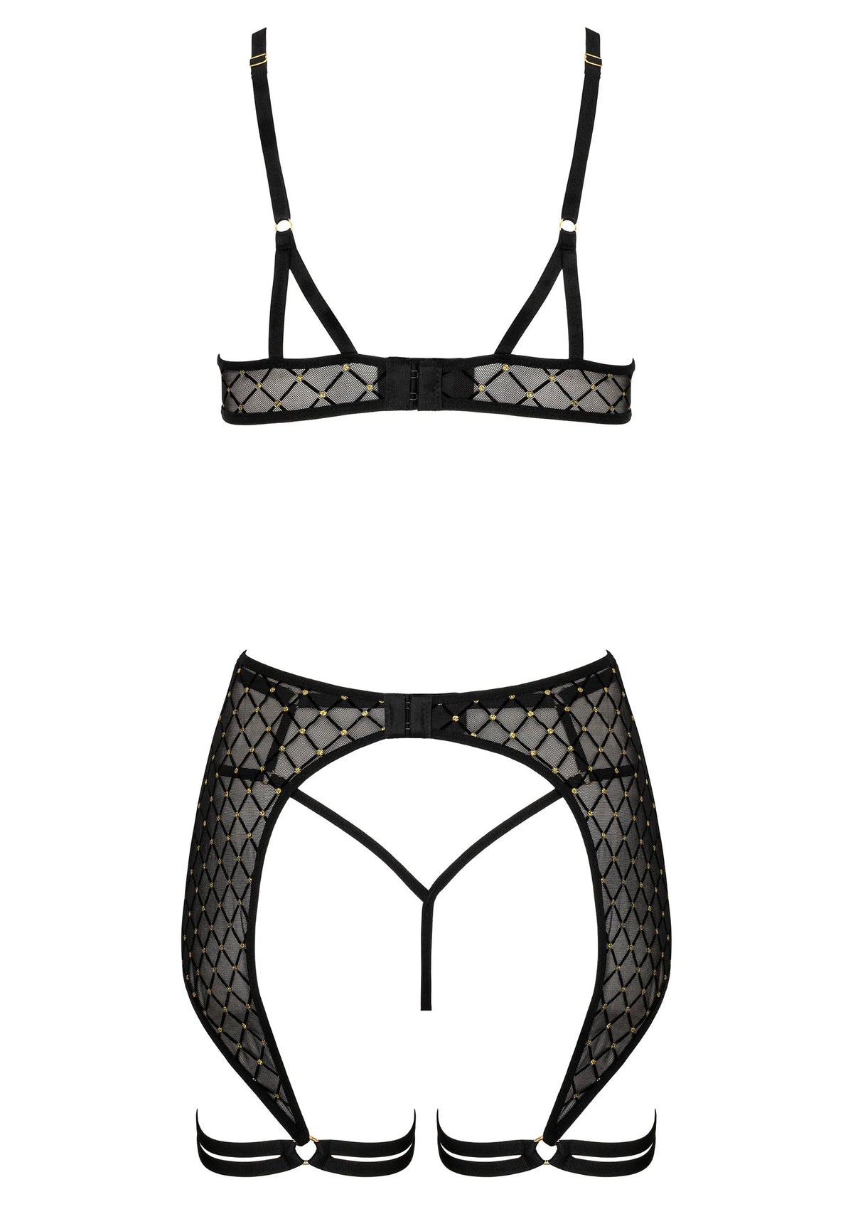 Bestel: 3 Pcs Set THP101 Lingerie tbra, panty and garter L/XL by Kotek - bij Happytoys.nl, happytoys.be, Happytoys.ae: erotische sex webshop | liever Happy dan Easy ⭐⭐⭐⭐⭐