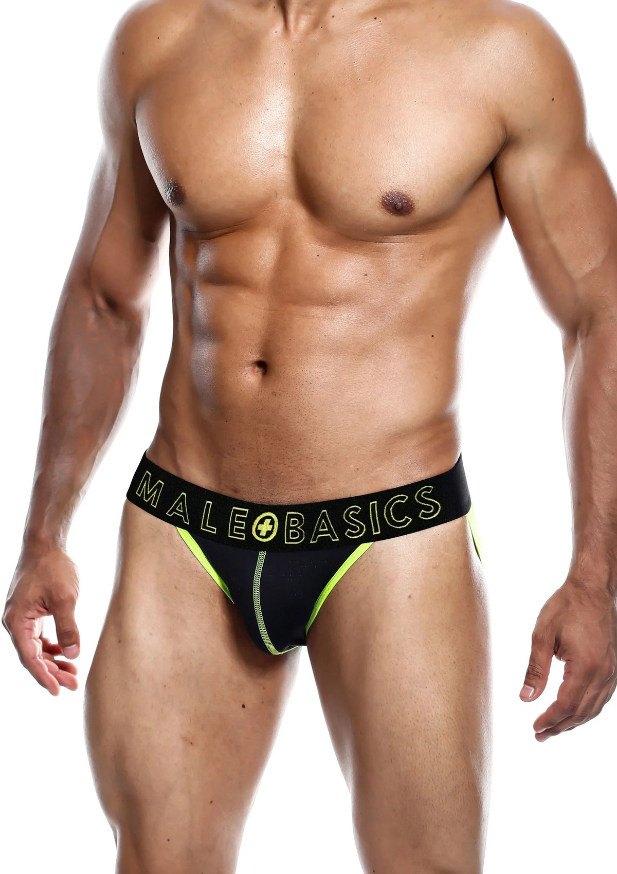 Bestel: MaleBasics Neon Jock - bij Happytoys.nl, happytoys.be, Happytoys.ae: erotische sex webshop | liever Happy dan Easy ⭐⭐⭐⭐⭐