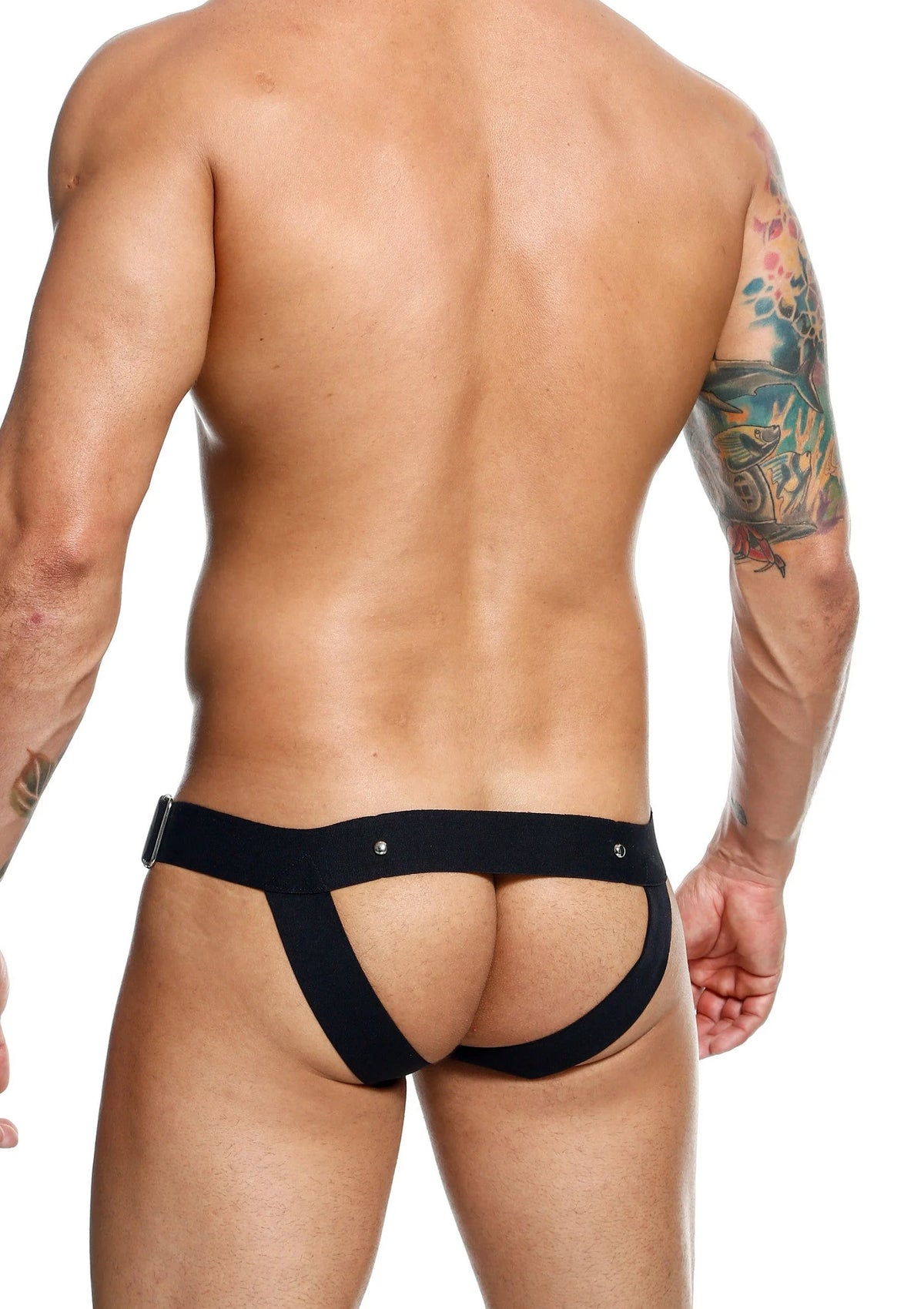 Bestel: DNGEON Cockring Jockstrap by MOB Eroticwear Dngeon - bij Happytoys.nl, happytoys.be, Happytoys.ae: erotische sex webshop | liever Happy dan Easy ⭐⭐⭐⭐⭐