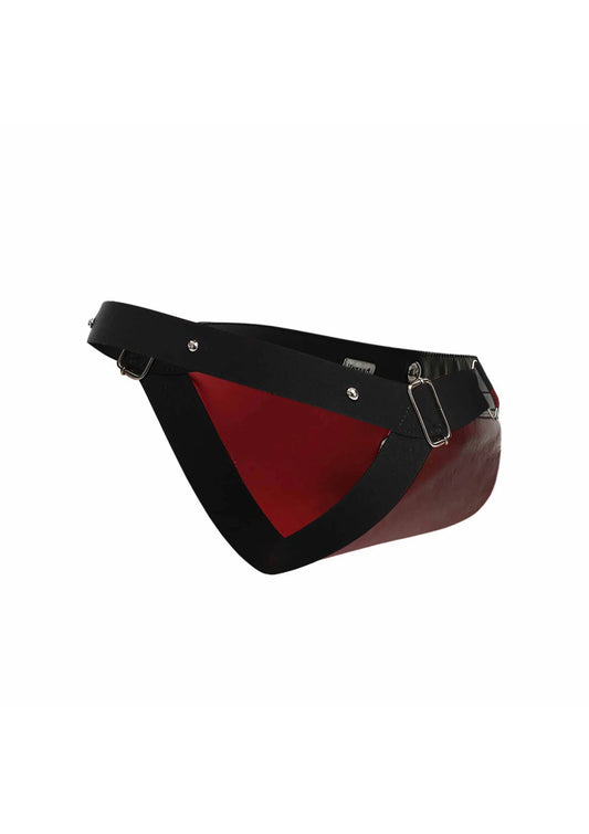 Bestel: DNGEON Cockring Jockstrap by MOB Eroticwear Dngeon - bij Happytoys: de erotische sex webshop | liever Happy dan Easy ⭐⭐⭐⭐⭐
