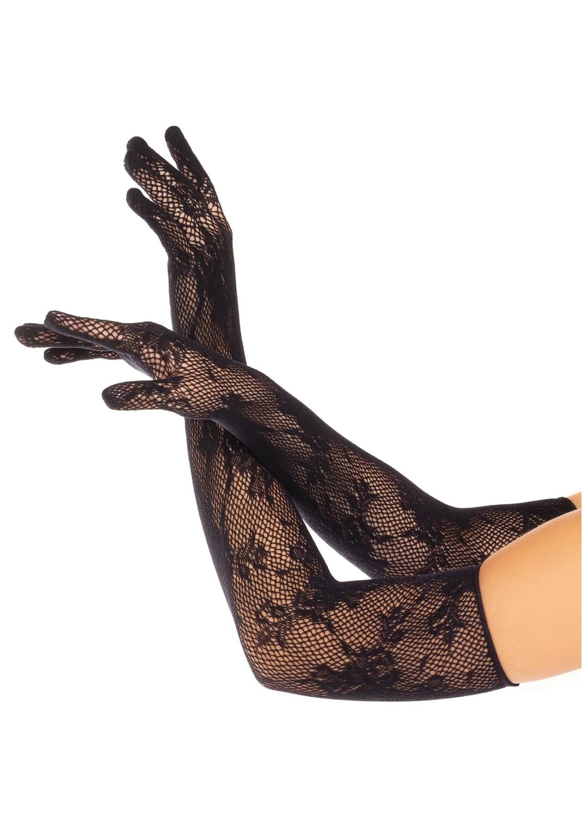 Bestel: Opera Length Floral Net Gloves by Leg Avenue - bij Happytoys.nl, happytoys.be, Happytoys.ae: erotische sex webshop | liever Happy dan Easy ⭐⭐⭐⭐⭐ - Default Title - 82109 - BLACK - O/S