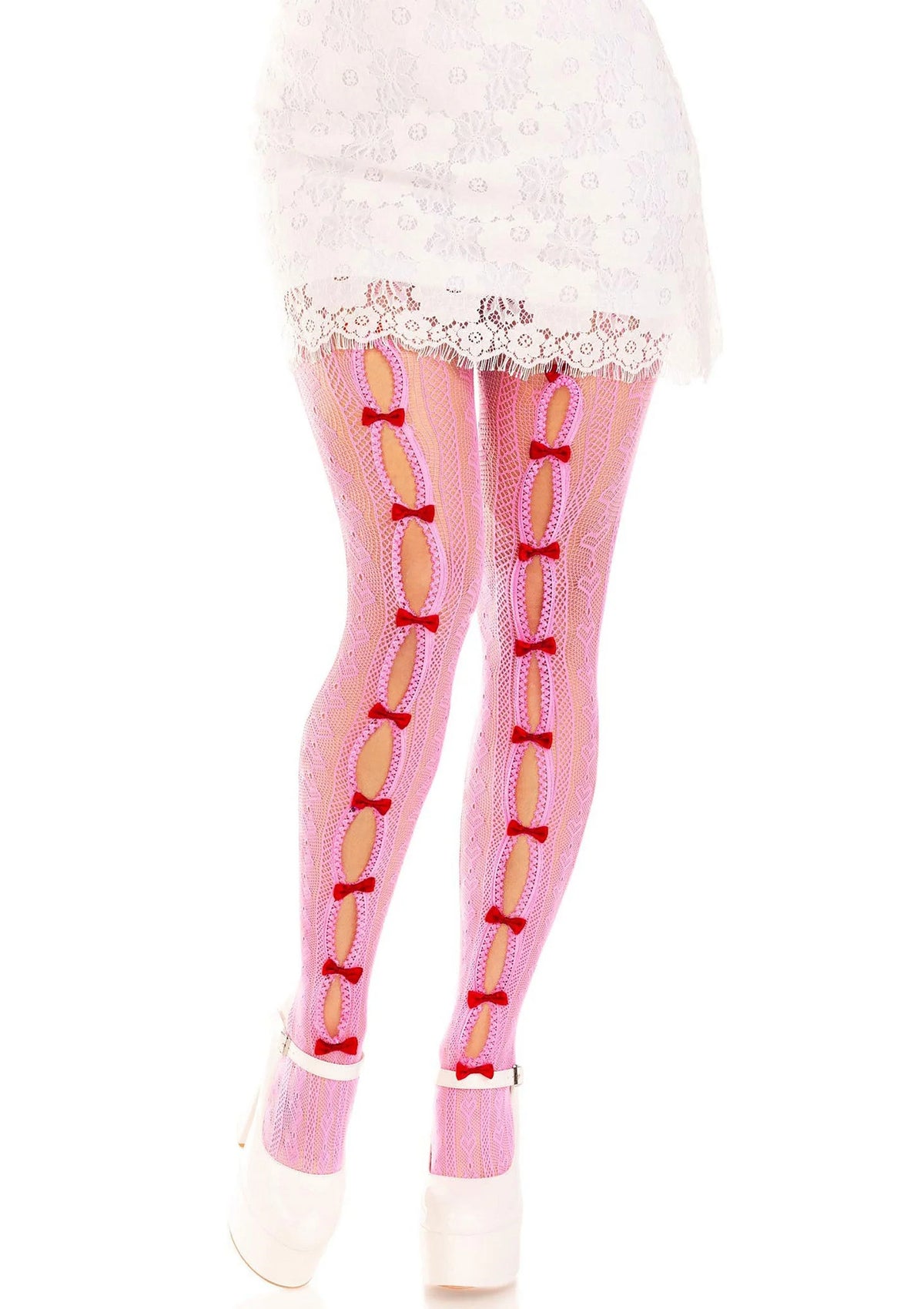 Bestel: Sweetheart Striped Net Pantyhose - bij Happytoys.nl, happytoys.be, Happytoys.ae: erotische sex webshop | liever Happy dan Easy βββββ