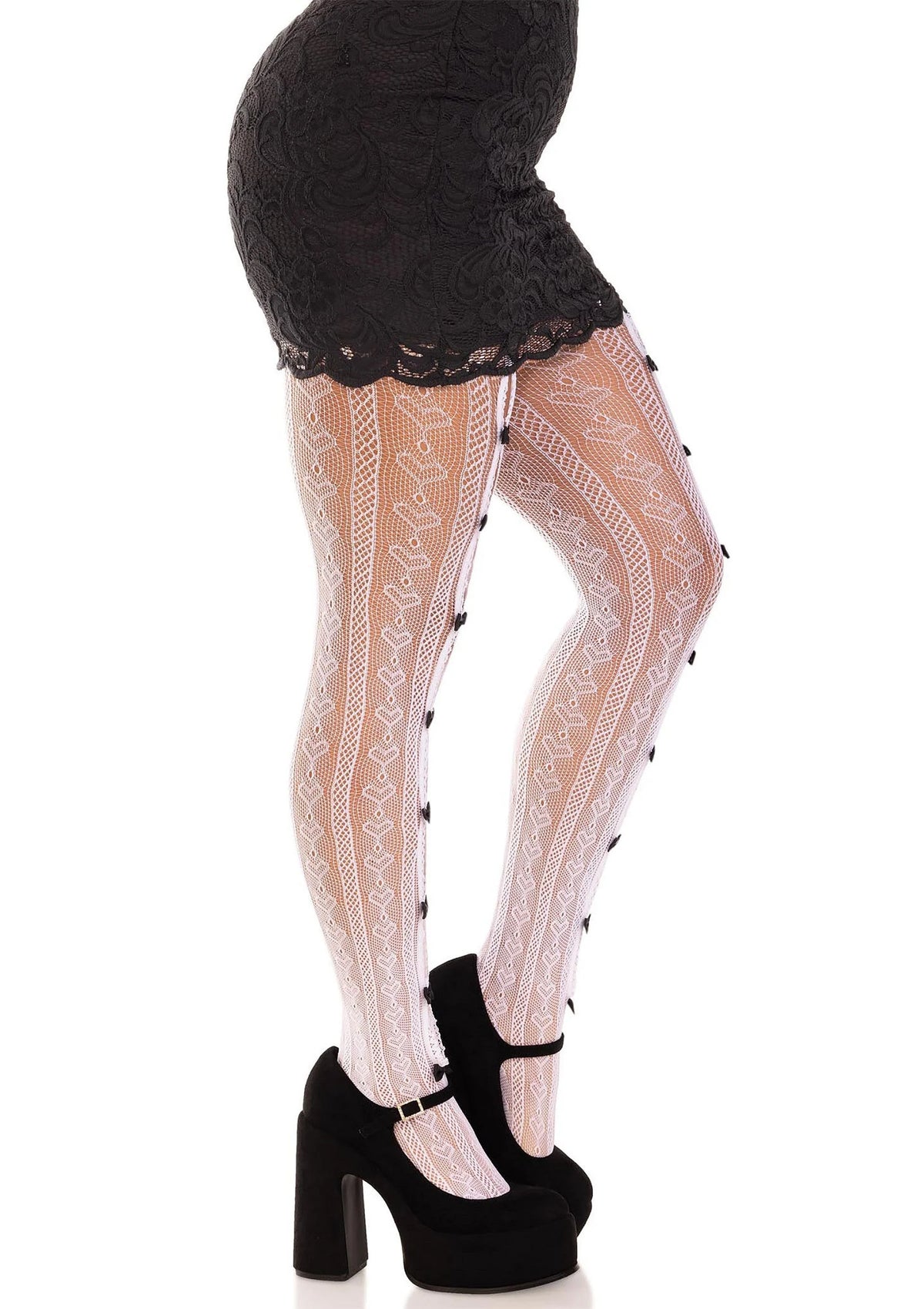Bestel: Sweetheart Striped Net Pantyhose - bij Happytoys.nl, happytoys.be, Happytoys.ae: erotische sex webshop | liever Happy dan Easy βββββ