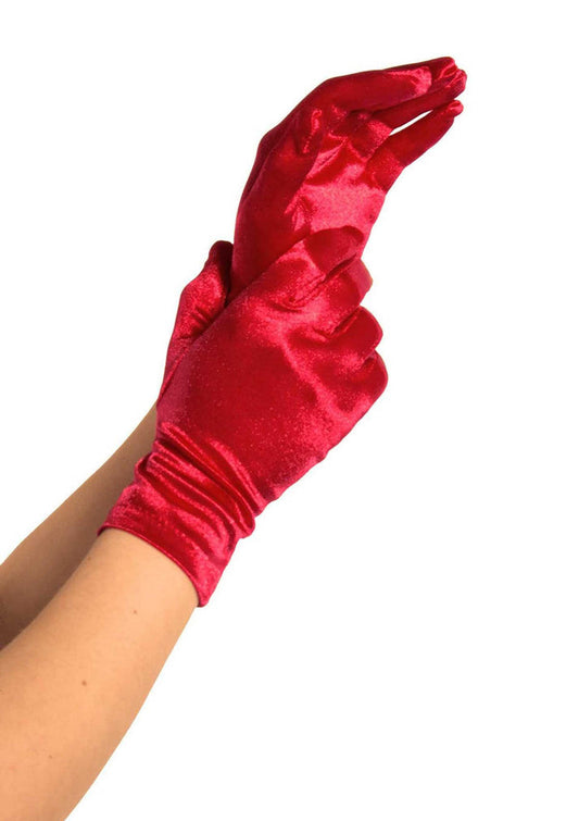 Bestel: Wrist Length Satin Gloves by Leg Avenue - bij Happytoys: de erotische sex webshop | liever Happy dan Easy ⭐⭐⭐⭐⭐