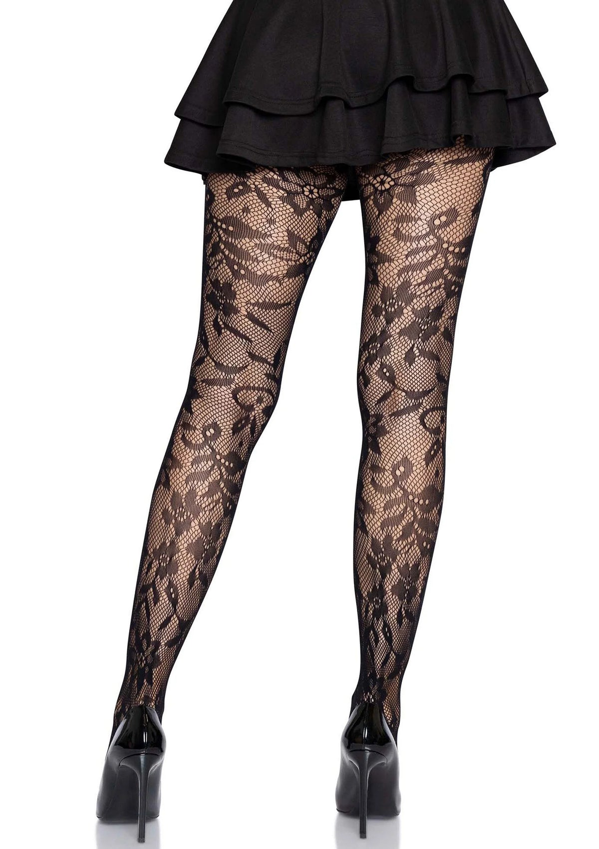 Bestel: Seamless Floral Lace Pantyhose - bij Happytoys.nl, happytoys.be, Happytoys.ae: erotische sex webshop | liever Happy dan Easy βββββ
