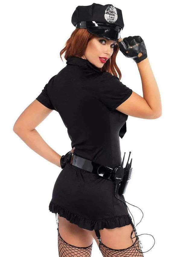 Bestel: Dirty Cop Garter Dress by Leg Avenue - bij Happytoys.nl, happytoys.be, Happytoys.ae: erotische sex webshop | liever Happy dan Easy ⭐⭐⭐⭐⭐