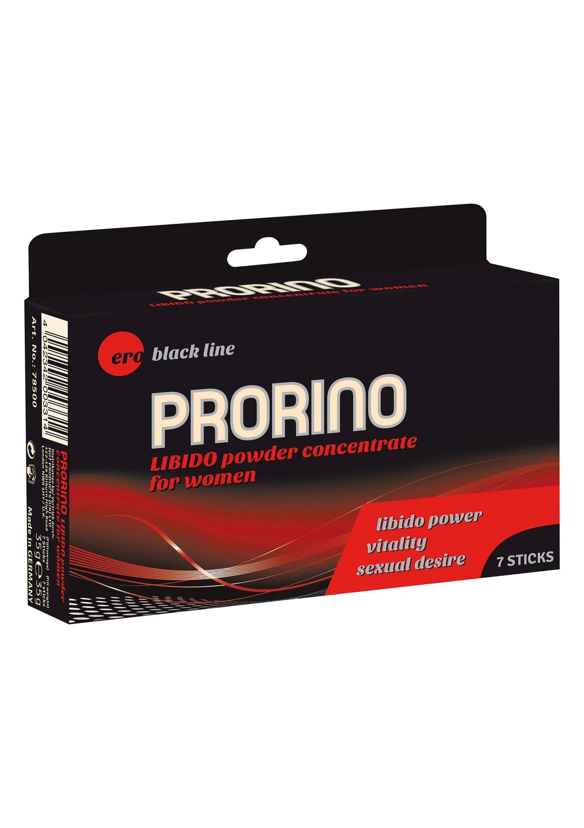 Bestel: Prorino Libido Powder For Women 7 sticks by Hot Prorino - bij Happytoys: de erotische sex webshop | liever Happy dan Easy ⭐⭐⭐⭐⭐