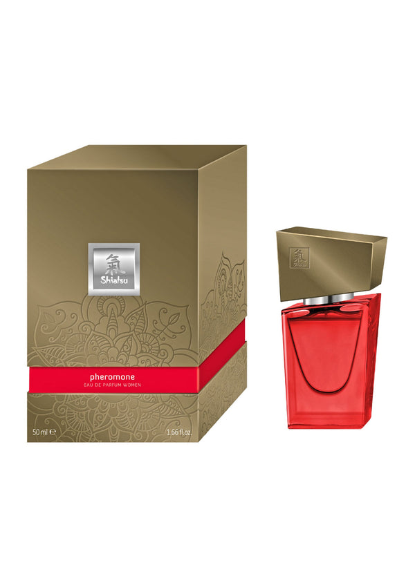 Bestel: Shiatsu Pheromone Women 50 ml by Hot Shiatsu - bij Happytoys.nl, happytoys.be, Happytoys.ae: erotische sex webshop | liever Happy dan Easy ⭐⭐⭐⭐⭐ - Rood - 90512 - RED - 50