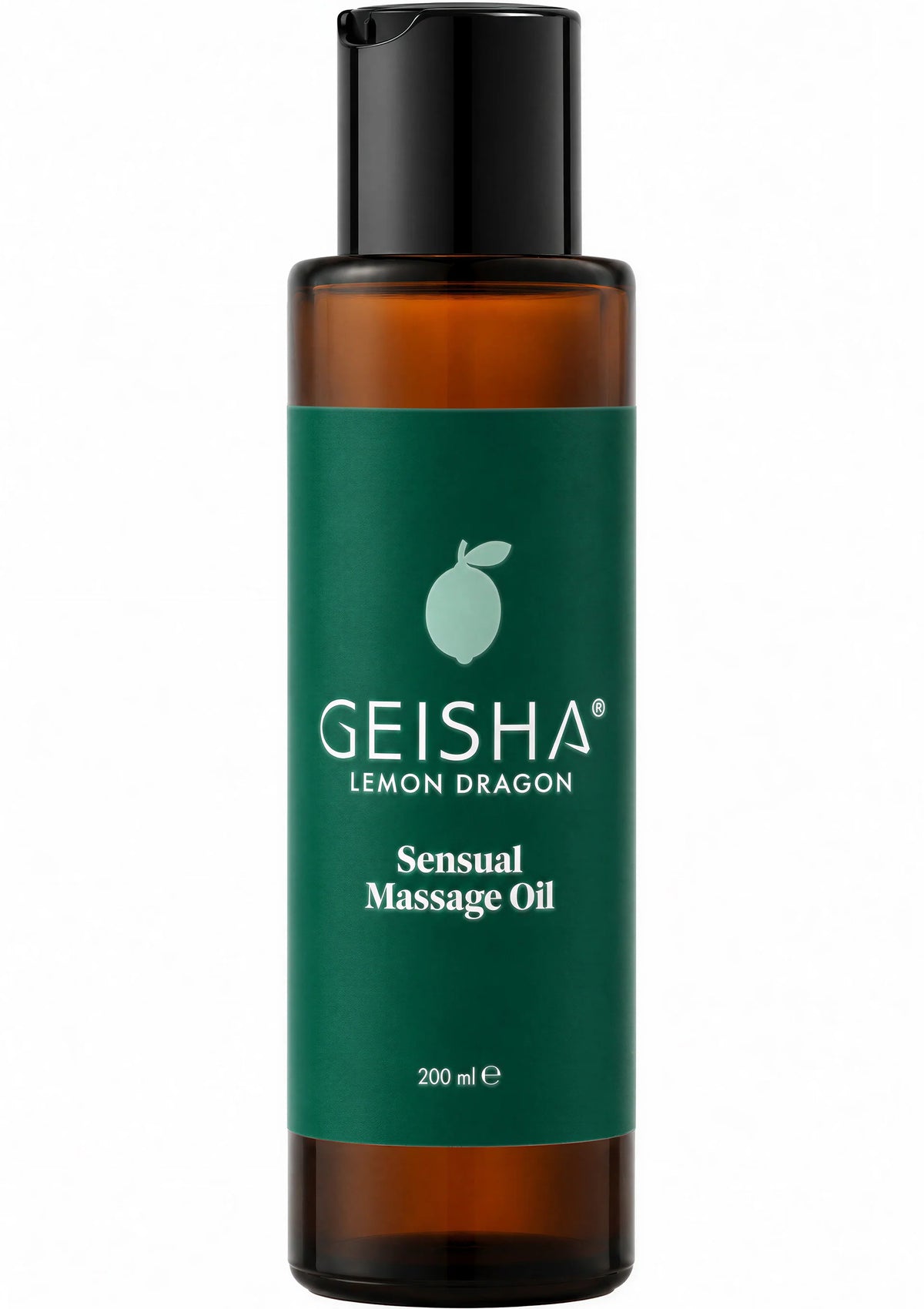 Bestel: Sensual Massage Oil 200 ml by Geisha - bij Happytoys.nl, happytoys.be, Happytoys.ae: erotische sex webshop | liever Happy dan Easy ⭐⭐⭐⭐⭐ - Lemon Dragon - 90607 - LEMON - 200