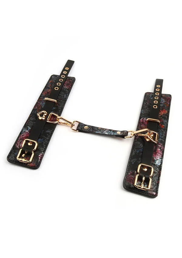 Bestel: Floral Jacquard Wrist Cuffs by Geisha - bij Happytoys.nl, happytoys.be, Happytoys.ae: erotische sex webshop | liever Happy dan Easy βββββ