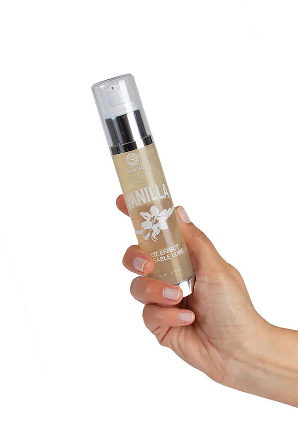 Bestel: Hot Effect Kissable Lubricant by Secret Play - glijmiddel bij Happytoys.nl, happytoys.be, Happytoys.ae: erotische sex webshop | liever Happy dan Easy ⭐⭐⭐⭐⭐