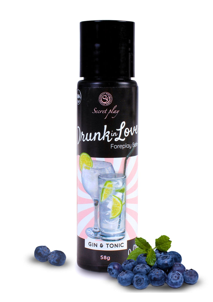 Bestel: Drunk in Love Foreplay Balm by Secret Play - bij Happytoys.nl, happytoys.be, Happytoys.ae: erotische sex webshop | liever Happy dan Easy ⭐⭐⭐⭐⭐ - Gin - 92325 - GIN - 60