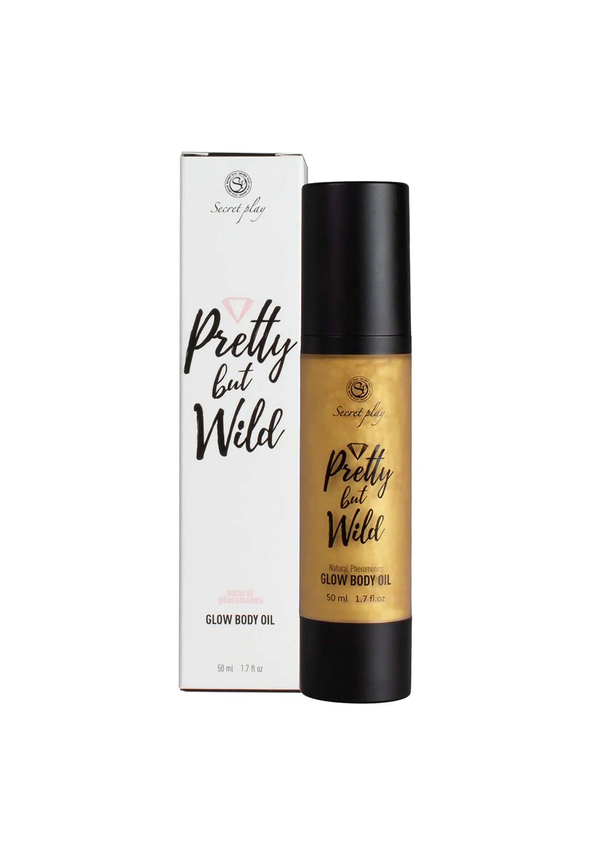 Bestel: Glow Body Oil 50 ml - bij Happytoys.nl, happytoys.be, Happytoys.ae: erotische sex webshop | liever Happy dan Easy ⭐⭐⭐⭐⭐ - Default Title - 92354 - PHEROMONE - 50