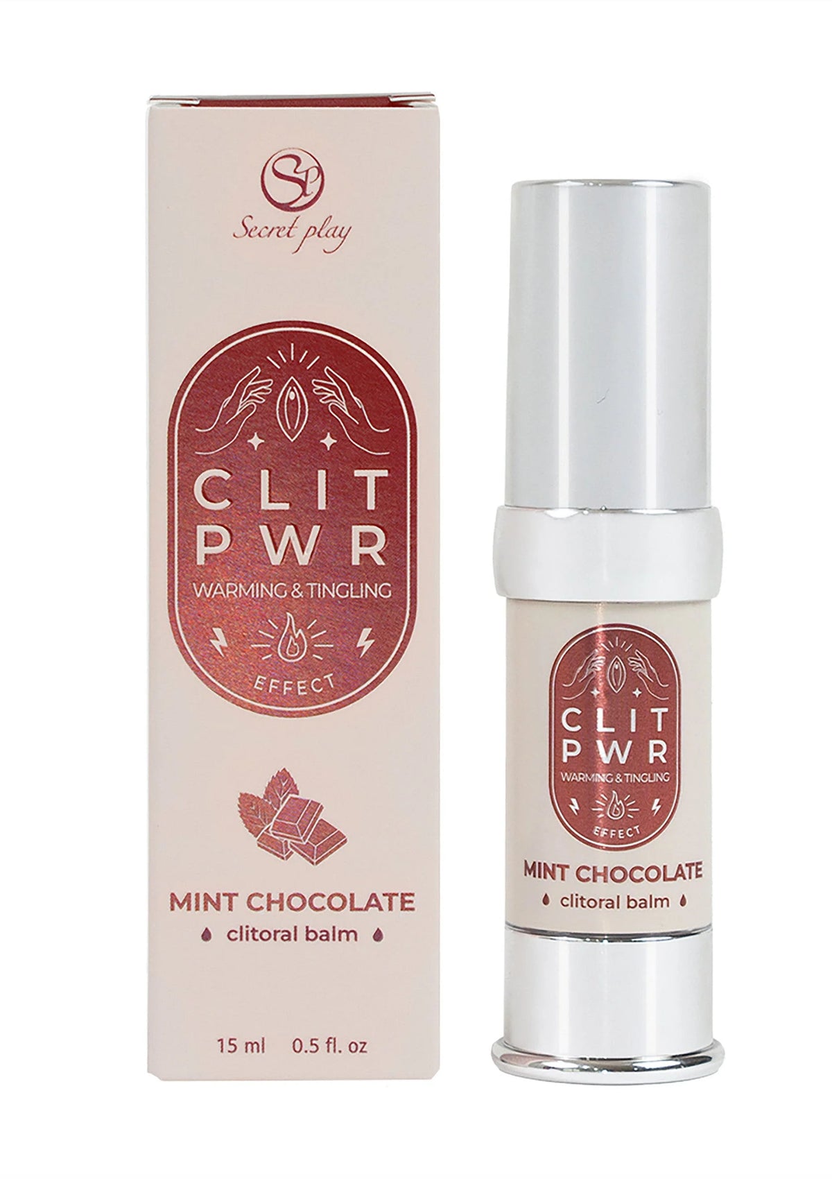 Bestel: Clit Pwr Clitoral Balm 15 ml by Secret Play - bij Happytoys.nl, happytoys.be, Happytoys.ae: erotische sex webshop | liever Happy dan Easy ⭐⭐⭐⭐⭐ - Chocolate - 92359 - CHOCOLATE - 15