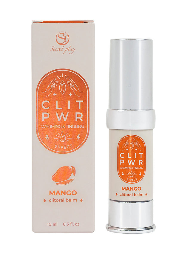 Bestel: Clit Pwr Clitoral Balm 15 ml by Secret Play - bij Happytoys.nl, happytoys.be, Happytoys.ae: erotische sex webshop | liever Happy dan Easy ⭐⭐⭐⭐⭐ - Mango - 92359 - MANGO - 15