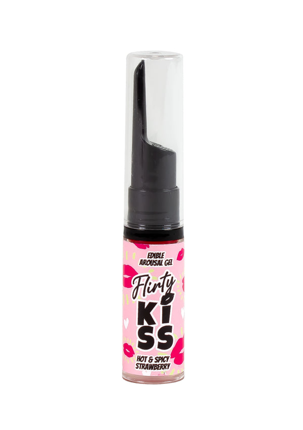 Bestel: Flirt Kiss Gel Strawberry Mint 2x8 gr by Secret Play - bij Happytoys.nl, happytoys.be, Happytoys.ae: erotische sex webshop | liever Happy dan Easy ⭐⭐⭐⭐⭐