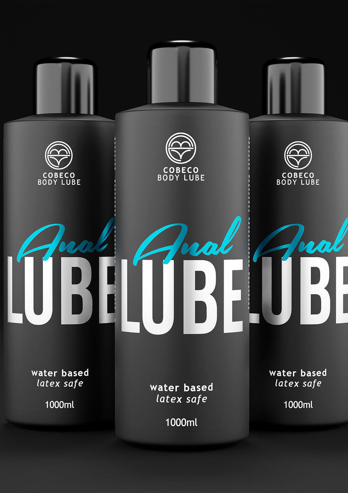 Bestel: Anal Lube Waterbased 1000 ml by Cobeco - glijmiddel bij Happytoys.nl, happytoys.be, Happytoys.ae: erotische sex webshop | liever Happy dan Easy ⭐⭐⭐⭐⭐