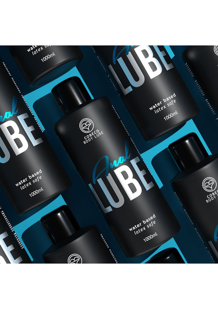 Bestel: Anal Lube Waterbased 1000 ml by Cobeco - bij Happytoys: de erotische sex webshop | liever Happy dan Easy ⭐⭐⭐⭐⭐