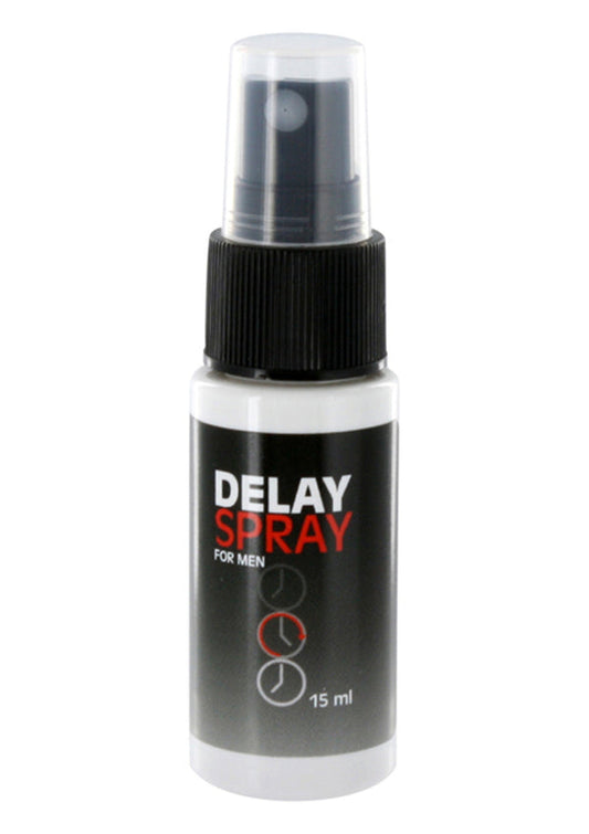 Bestel: Delay Spray 15 ml by Cobeco - bij Happytoys: de erotische sex webshop | liever Happy dan Easy โญโญโญโญโญ
