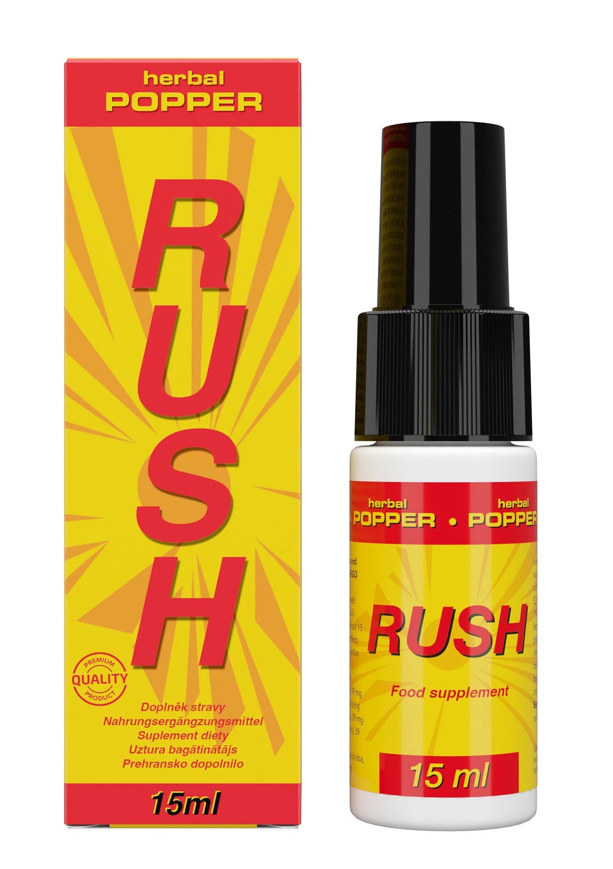 Bestel: Rush Herbal Popper 15 ml - bij Happytoys.nl, happytoys.be, Happytoys.ae: erotische sex webshop | liever Happy dan Easy ⭐⭐⭐⭐⭐