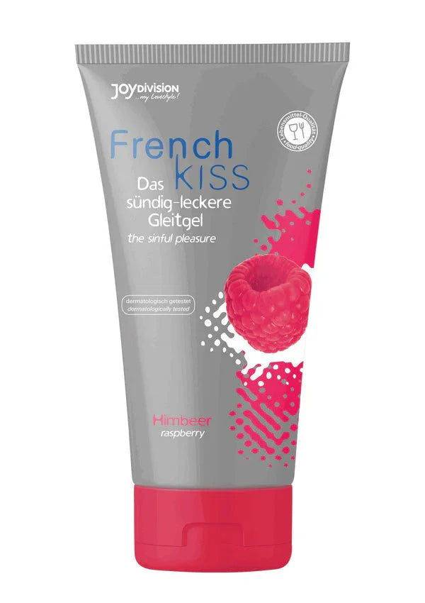 Bestel: Frenchkiss Lubricant 75 ml by Joy Division - bij Happytoys.nl, happytoys.be, Happytoys.ae: erotische sex webshop | liever Happy dan Easy ⭐⭐⭐⭐⭐ - Raspberry - 93528 - RASPBERRY - 75