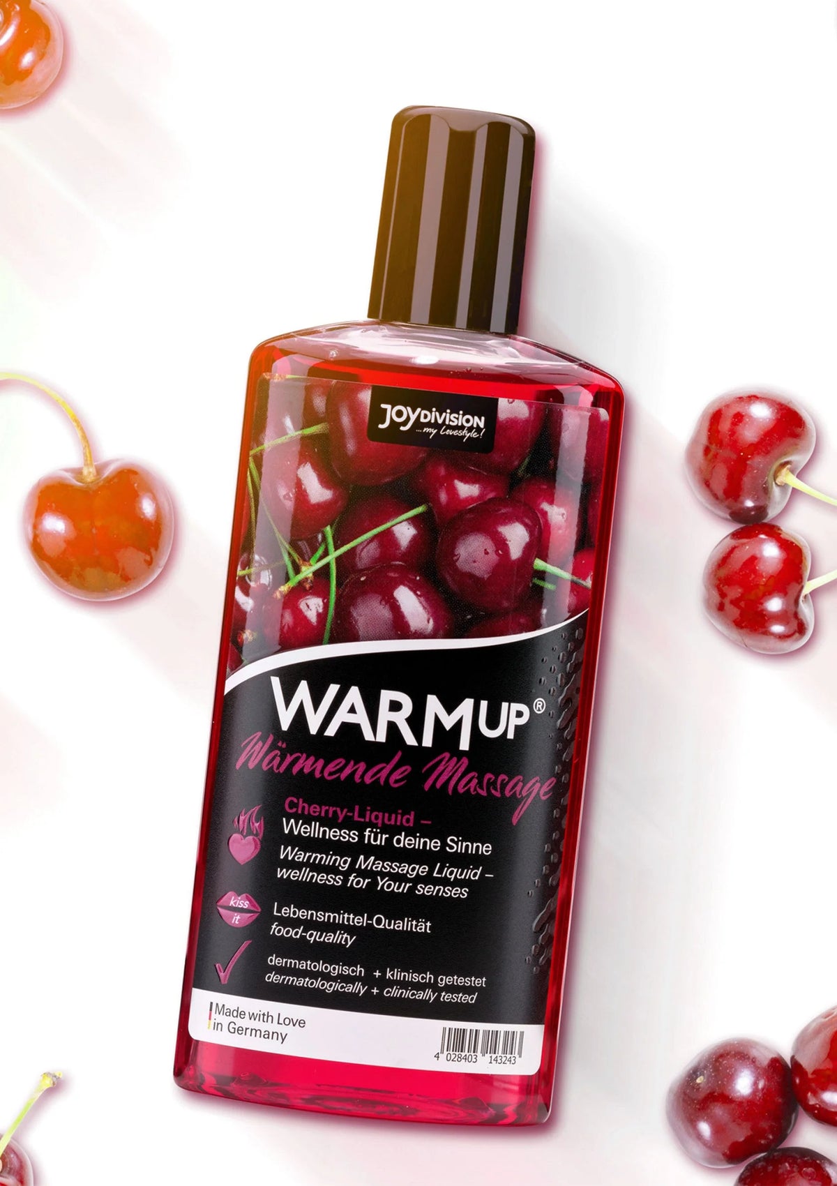 Bestel: Warmup Massage Oil 150 ml by Joy Division - drogisterij bij Happytoys.nl, happytoys.be, Happytoys.ae: erotische sex webshop | liever Happy dan Easy ⭐⭐⭐⭐⭐