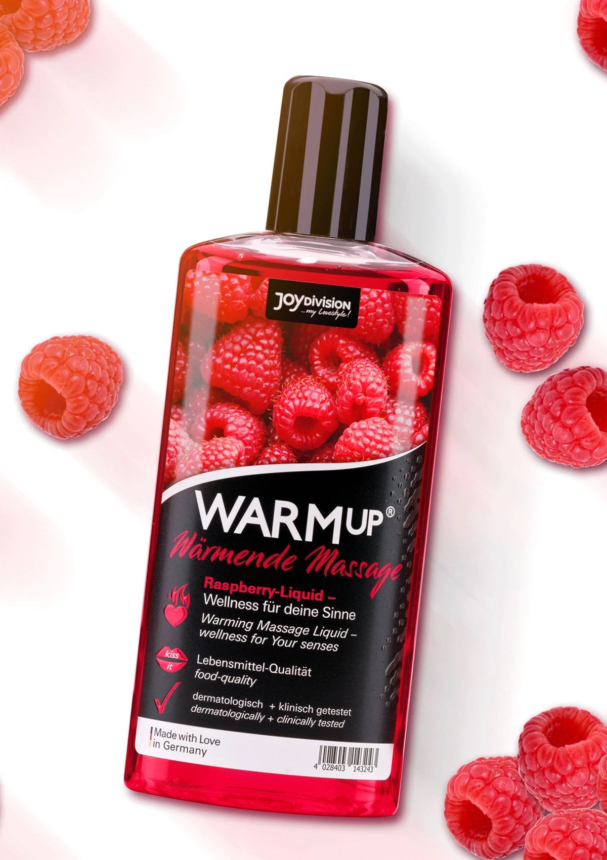 Bestel: Warmup Massage Oil 150 ml by Joy Division - drogisterij bij Happytoys.nl, happytoys.be, Happytoys.ae: erotische sex webshop | liever Happy dan Easy ⭐⭐⭐⭐⭐