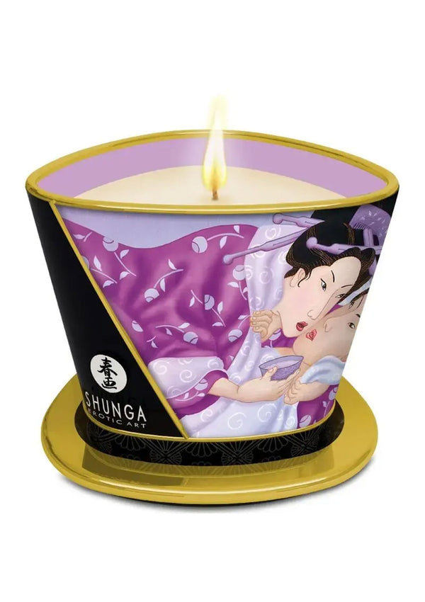 Bestel: Massage candle 170 ml by Shunga - bij Happytoys.nl, happytoys.be, Happytoys.ae: erotische sex webshop | liever Happy dan Easy ⭐⭐⭐⭐⭐