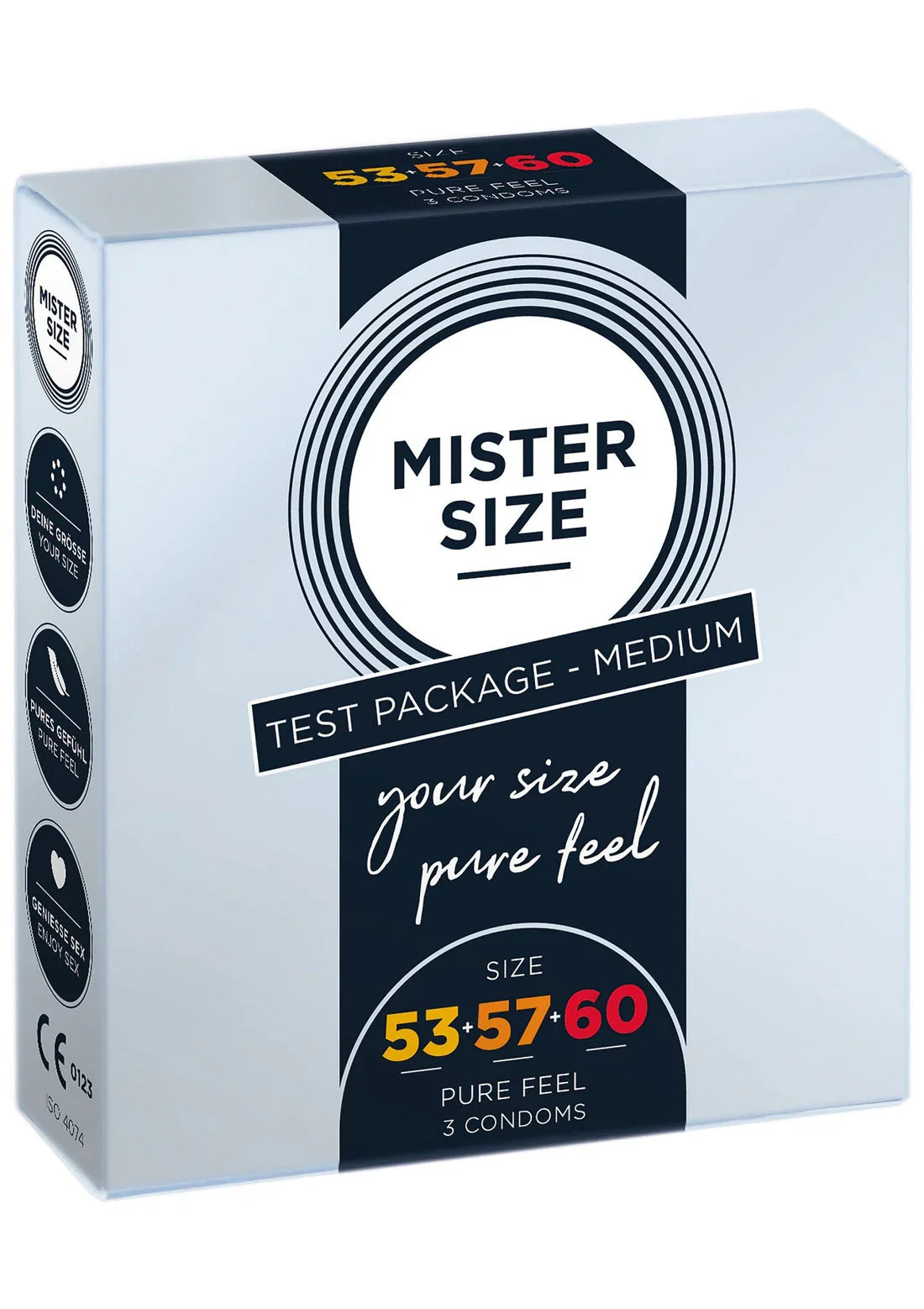 Condooms 53-57-60mm 3-pack by Mister Size - Happytoys Sexshop: online sex shop for Feeling Happy & Easy π - Discreet geleverd