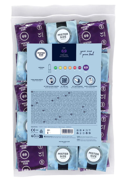 Bestel: MISTER SIZE 69mm Condoms 100pcs - bij Happytoys: de erotische sex webshop | liever Happy dan Easy ⭐⭐⭐⭐⭐