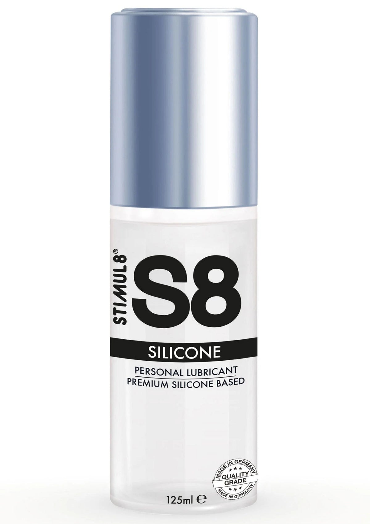Bestel: S8 Premium Silicone Lube 125ml Glijmiddel - bij Happytoys.nl, happytoys.be, Happytoys.ae: erotische sex webshop | liever Happy dan Easy βββββ - Default Title - 97413 - NATUREL - 125