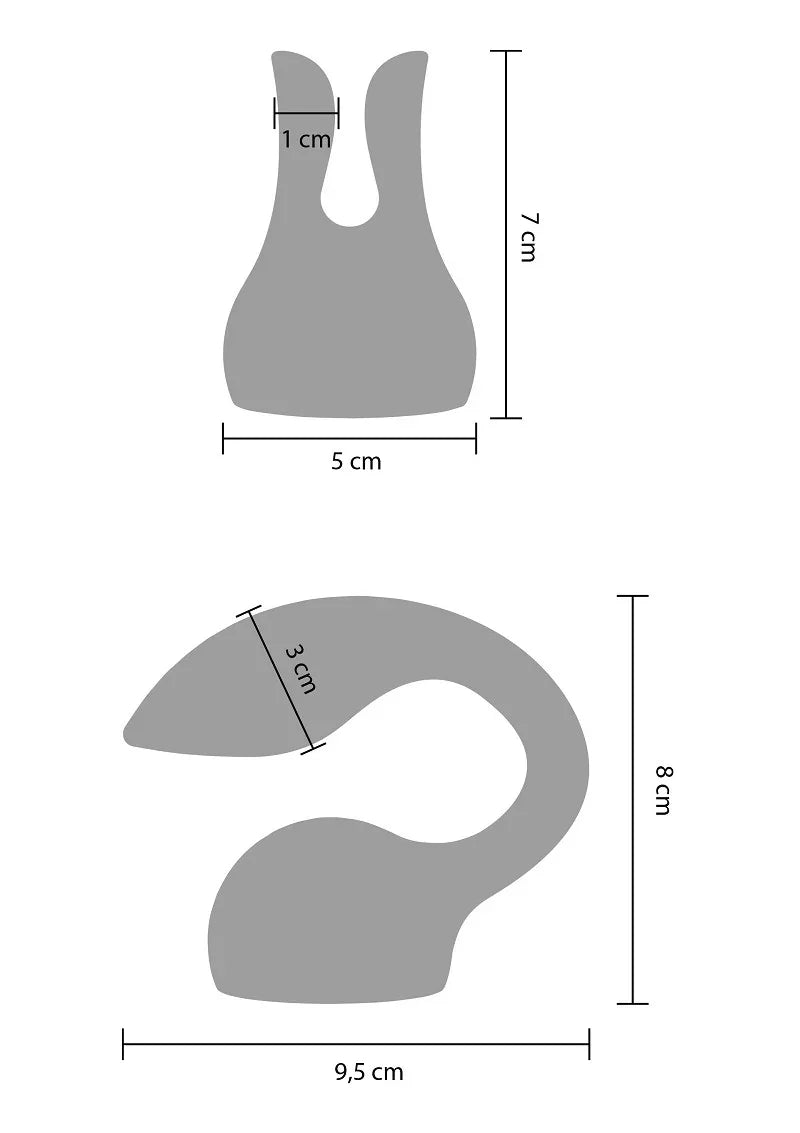 Attachments Personal Massager Paars by Xocoon - Happytoys Sexshop: Toys for Feeling Happy & Easy 😊 - Discreet geleverd