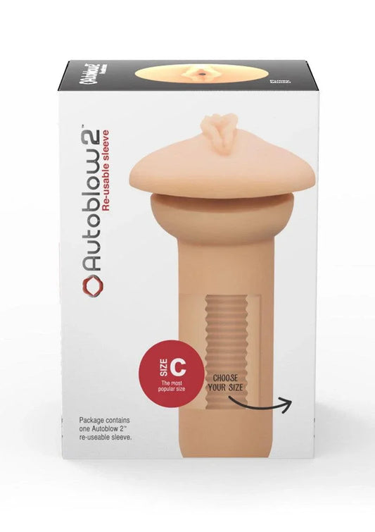 Autoblow 2+ Vagina Sleeve C by Autoblow - Happytoys Sexshop: Toys for Feeling Happy & Easy 😊 - Discreet geleverd