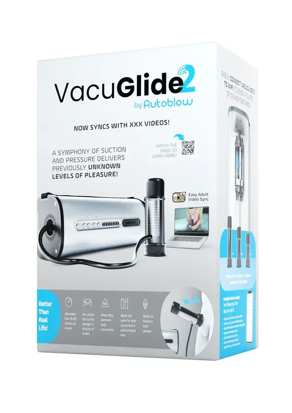 Bestel: VacuGLIDE 2 Milking Machine Video Sync by Autoblow - bij Happytoys.nl, happytoys.be, Happytoys.ae: erotische sex webshop | liever Happy dan Easy ⭐⭐⭐⭐⭐