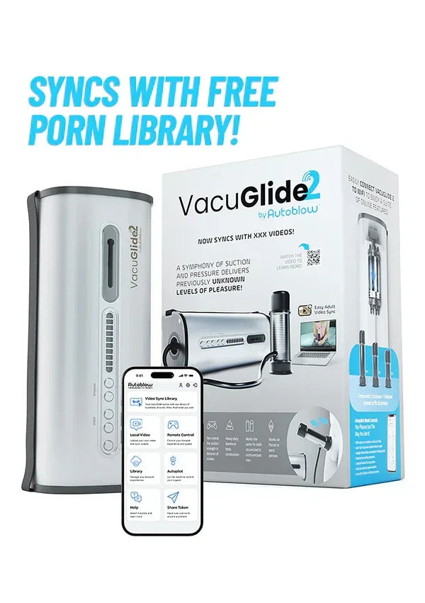 Bestel: VacuGLIDE 2 Milking Machine Video Sync by Autoblow - bij Happytoys.nl, happytoys.be, Happytoys.ae: erotische sex webshop | liever Happy dan Easy ⭐⭐⭐⭐⭐