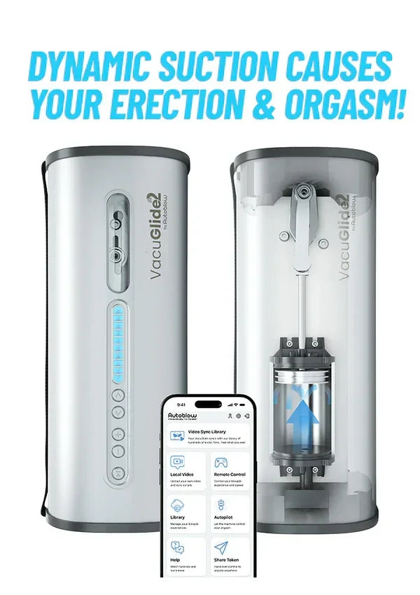 Bestel: VacuGLIDE 2 Milking Machine Video Sync by Autoblow - bij Happytoys.nl, happytoys.be, Happytoys.ae: erotische sex webshop | liever Happy dan Easy ⭐⭐⭐⭐⭐
