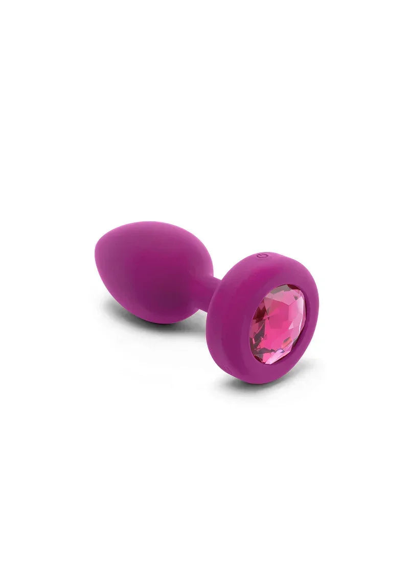Bestel: Vibrating Jewel Plug S/M by B - Vibe - bij Happytoys.nl, happytoys.be, Happytoys.ae: erotische sex webshop | liever Happy dan Easy ⭐⭐⭐⭐⭐