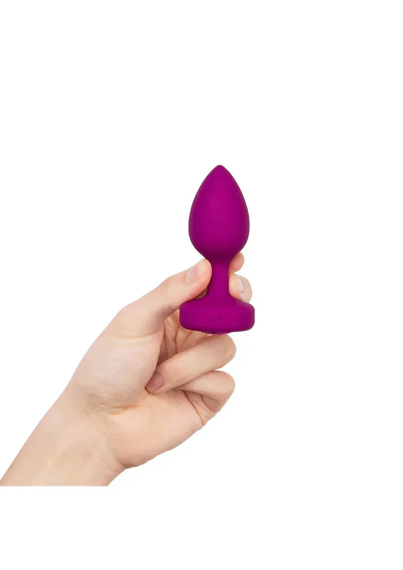 Bestel: Vibrating Jewel Plug S/M by B - Vibe - bij Happytoys.nl, happytoys.be, Happytoys.ae: erotische sex webshop | liever Happy dan Easy ⭐⭐⭐⭐⭐